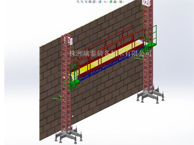 建筑施工電動(dòng)工作平臺